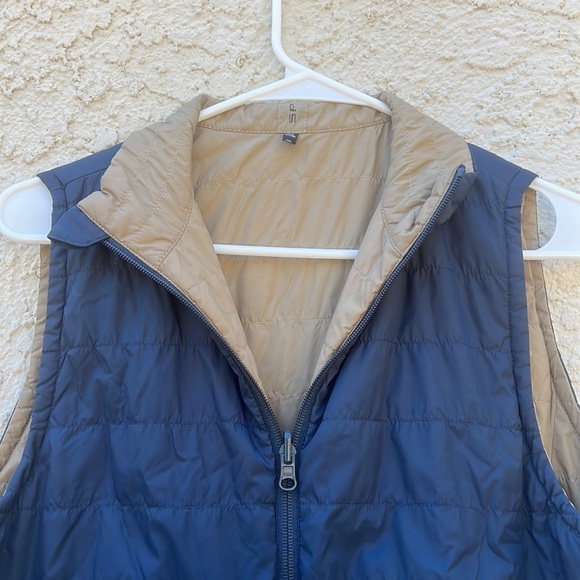 SpaceX Blue/Tan Reversible Vest Men'S Size M - Picture 2 of 10